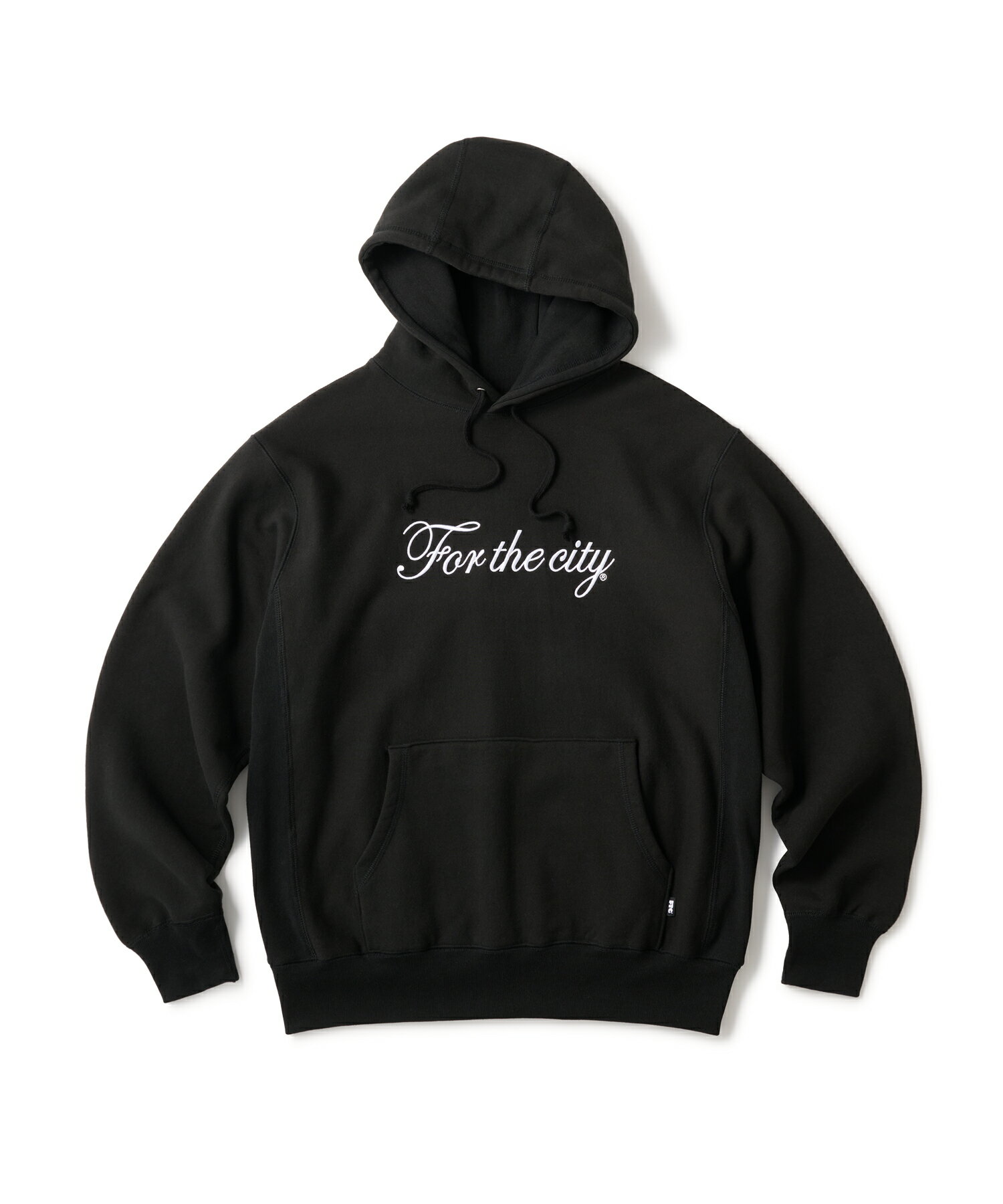 Rakuten - FTC/SCRIPT LOGO PULLOVER HOODY BLACK