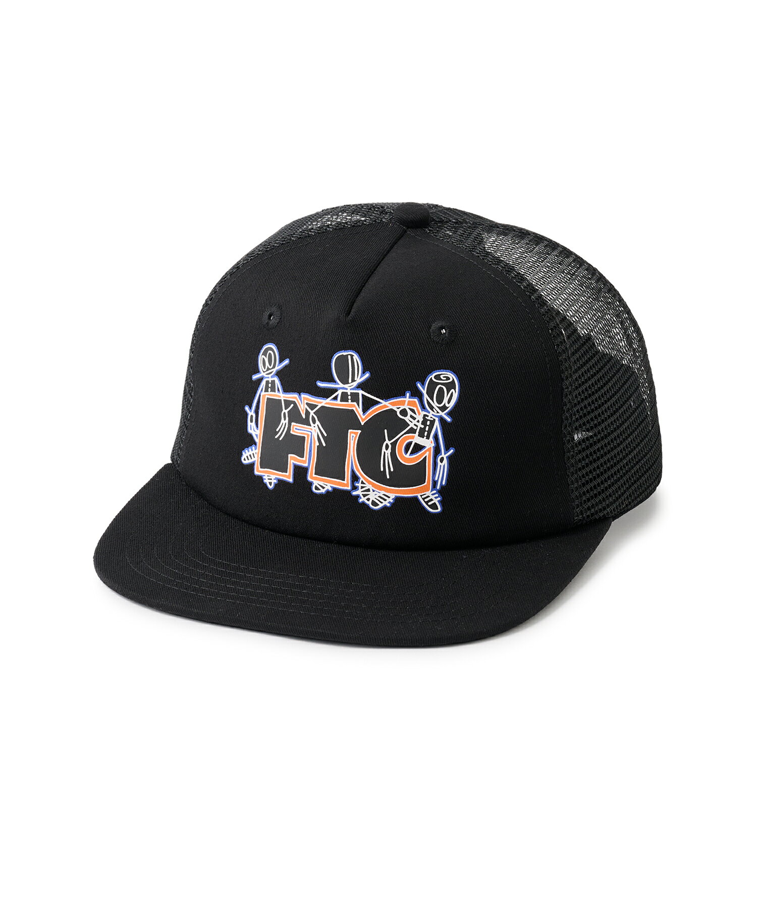 FTC/OG ELEMENT MESH BACK 5PANEL BLACK