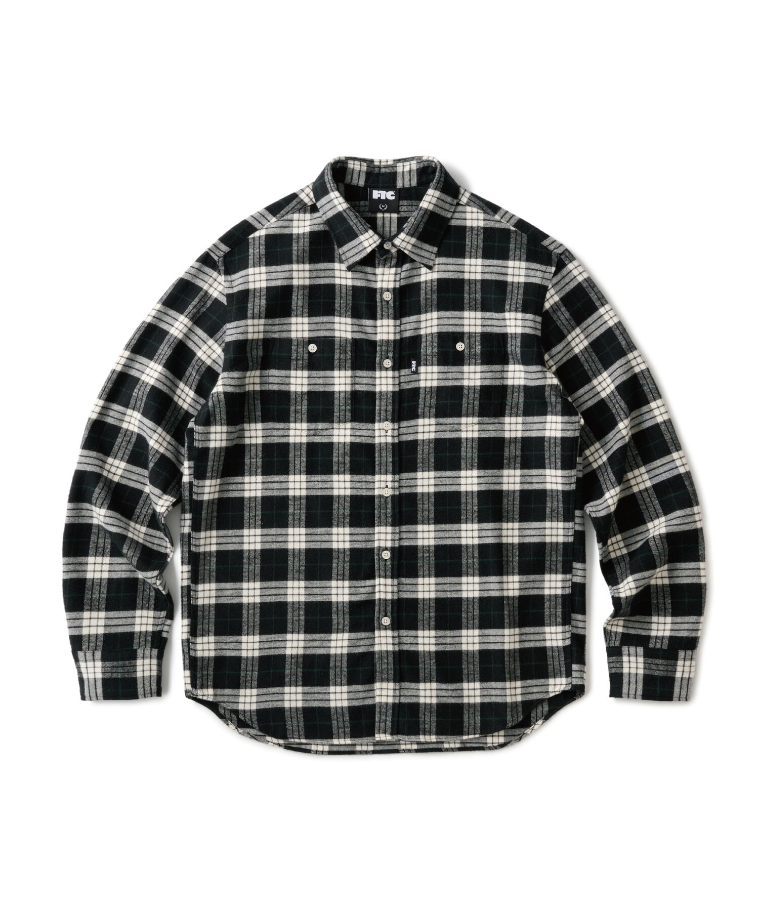 FTC/PLAID NELL SHIRT BLACK