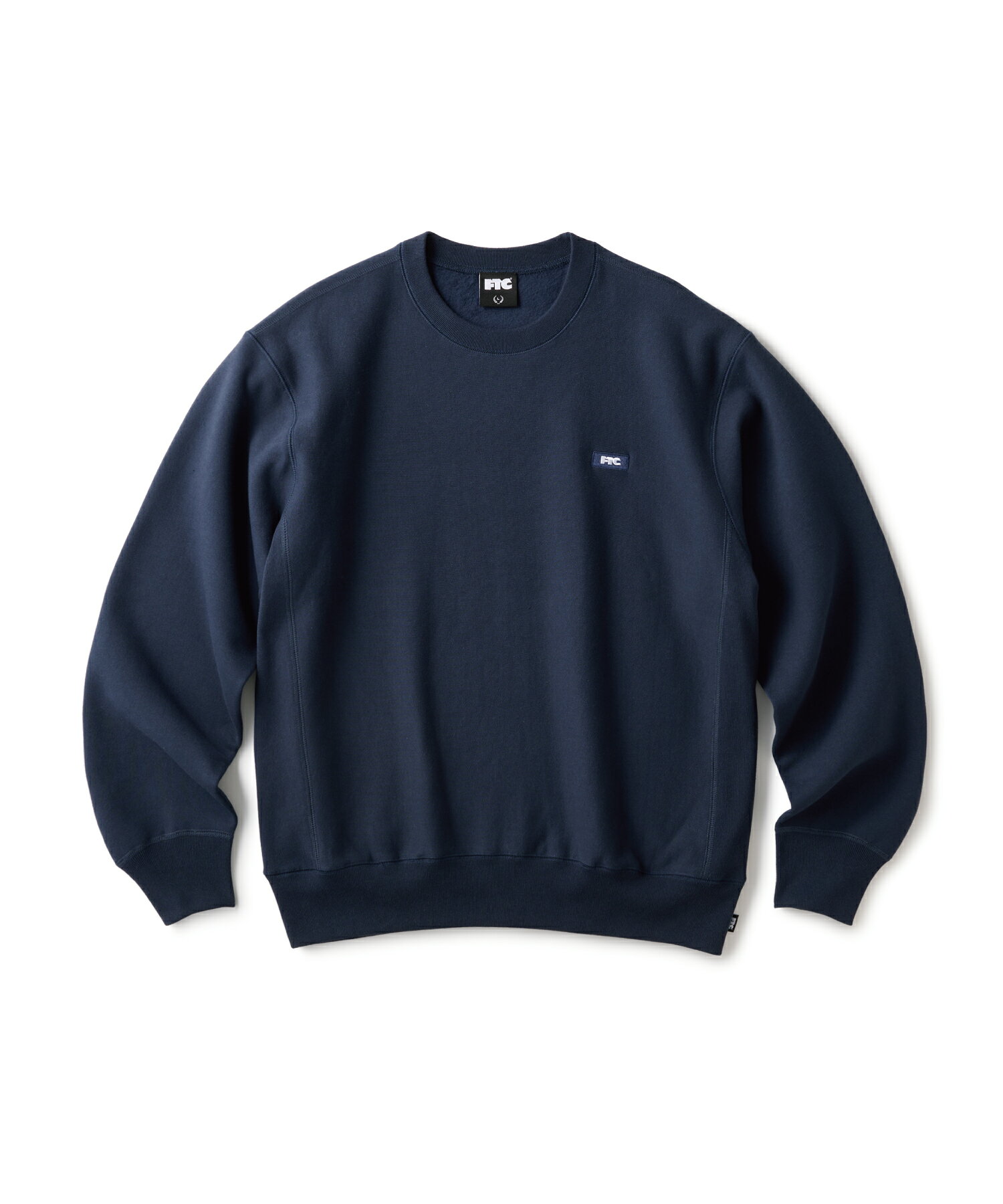 FTC/SMALL BOX LOGO CREW NECK NAVY