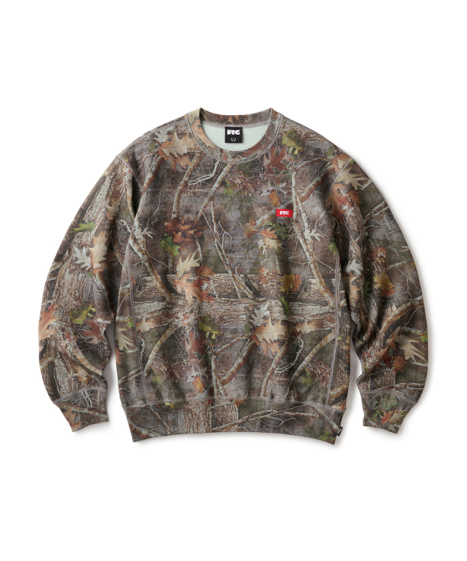 FTC/SMALL BOX LOGO CREW NECK CAMO