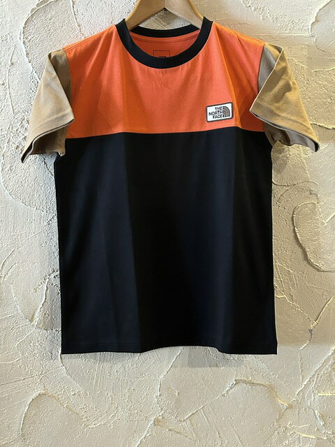 THE NORTH FACE/S/S TNF GRAND T BLACKxORANGE
