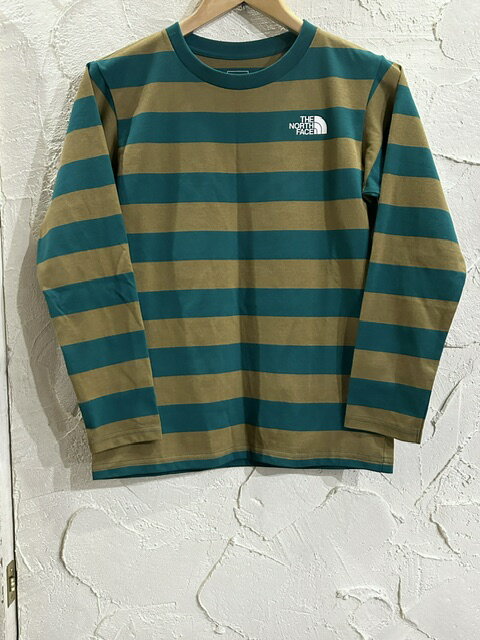 THE NORTH FACE/LS FIELD BORDER T UTILITY BROWNxGREEN