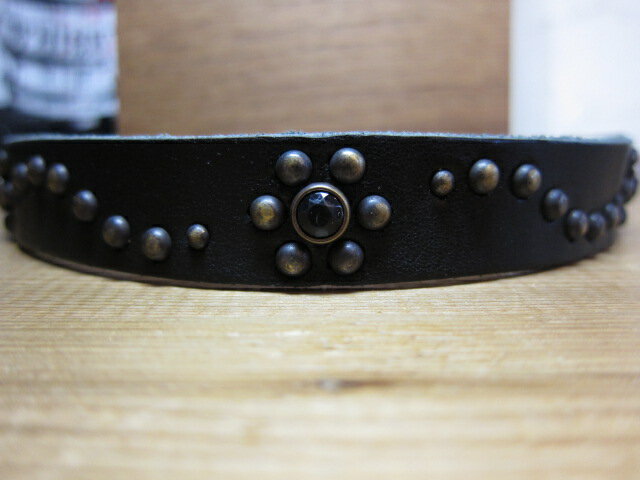 Rakuten - ★送料無料★GANGSTERVILLE(ギャングスタービル)/G.V MOTORCYCLE STUDS STRAP BLK E
