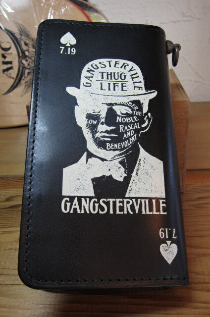Rakuten - ★送料無料★GANGSTERVILLE ギャングスタービル/GSV WALLET BLACK
