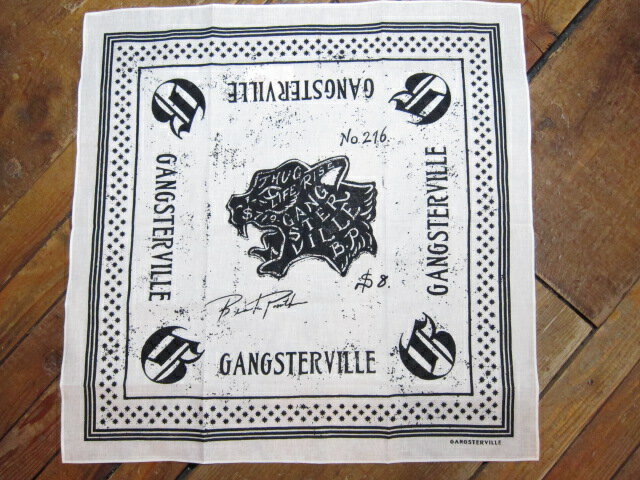 GANGSTERVILLE 󥰥ӥ/THUG BANDANA PANTHER BLACK