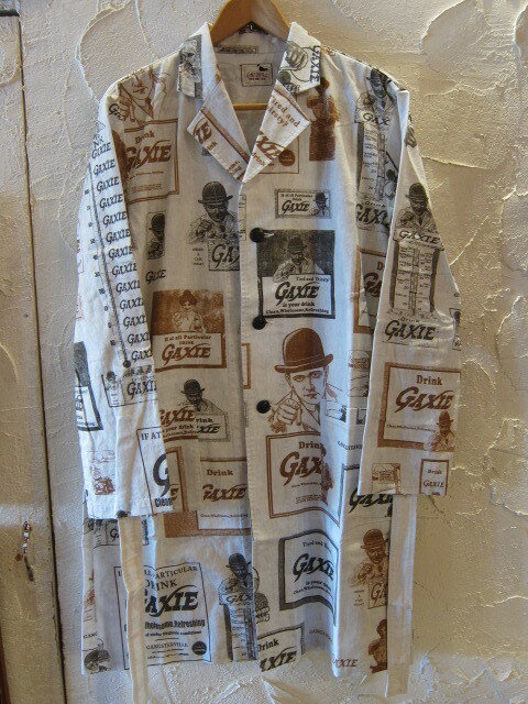 乐天商城 - ★送料無料★GANGSTERVILLE ギャングスタービル/GAXIE SHOP COAT LONG IVORY