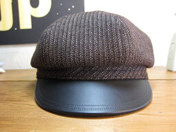 ★送料無料★GANGSTERVILLE ギャングスタービル/BEACH MOTORCYCLE CAP BROWN