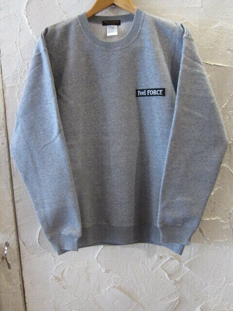 Rakuten - Feel FORCE/CREW SWEAT BANNER GRAY