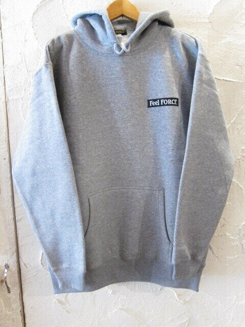 Rakuten - Feel FORCE/CREW HOODY BANNER GRAY