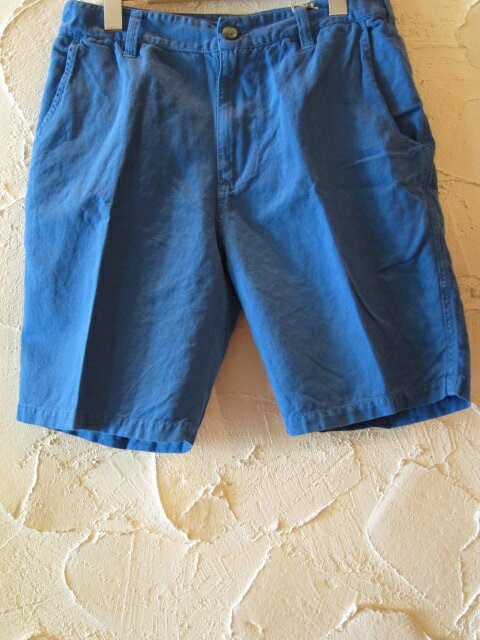 乐天商城 - (SALE30%OFF) JOEY ジョーイ/COTTON LINEN SHORTS BLUE