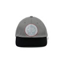 RATS/BLACK VISOR DAD CAP GRAY