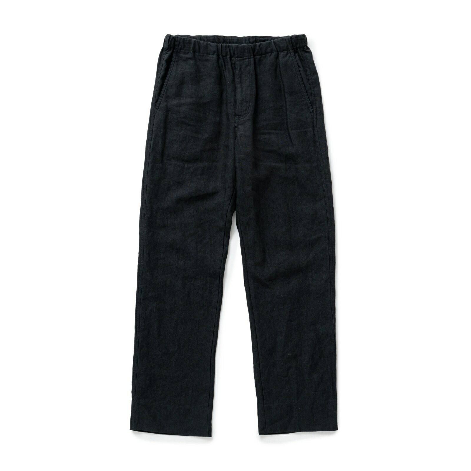 乐天商城 - RATS/LINEN EASY PANTS BLACK