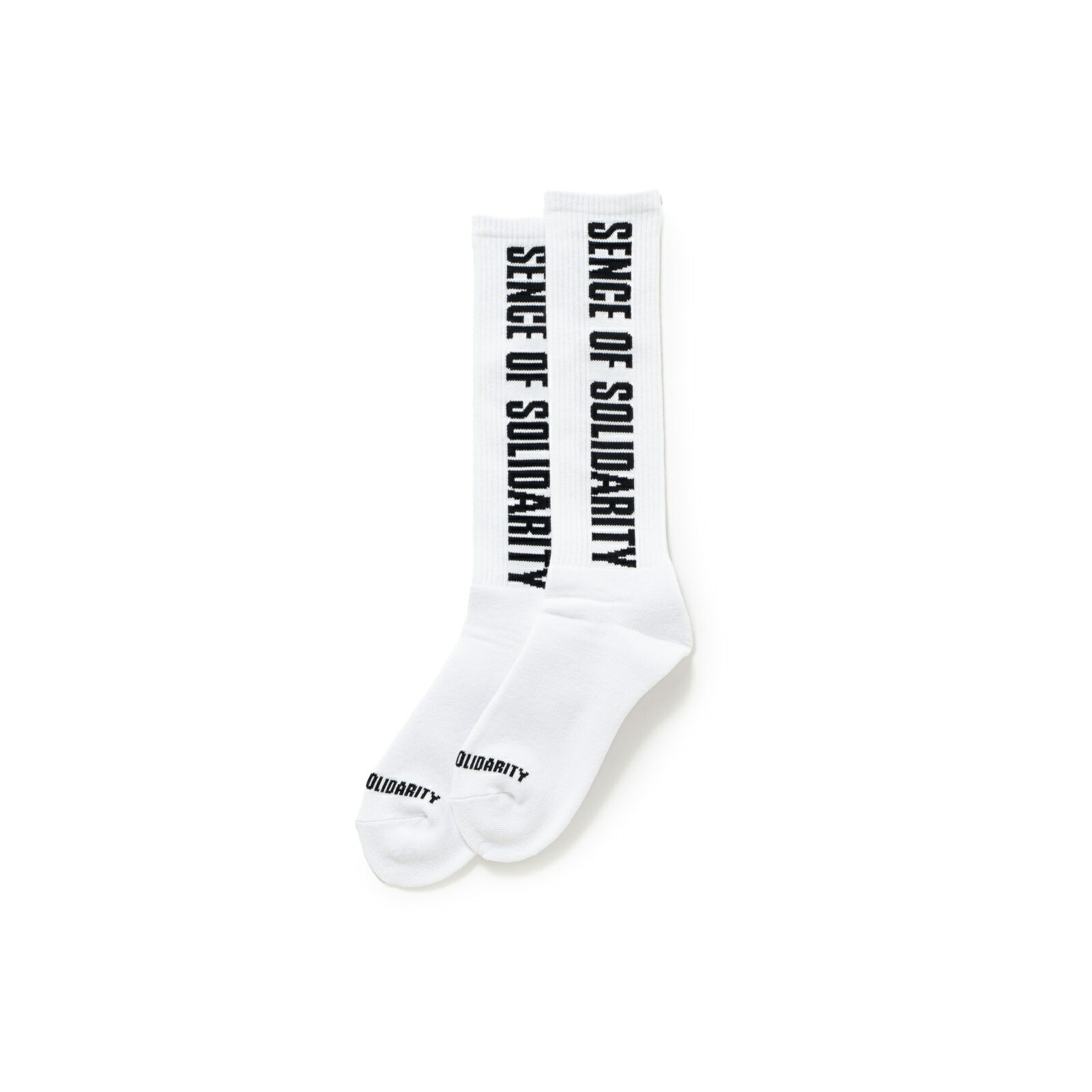 Rakuten - RATS/HIGH SOCKS LOGO WHITE