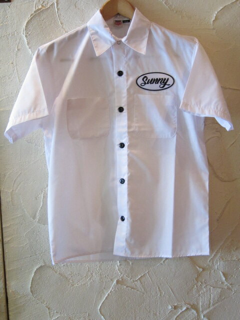 SUNNY C SIDER　サニーシーサイダー/WORK SHIRTS WHITE