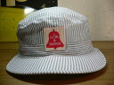 COREFIGHTERコアファイター/HICKORY STRIPE ARMY CAP WHTxBLACK