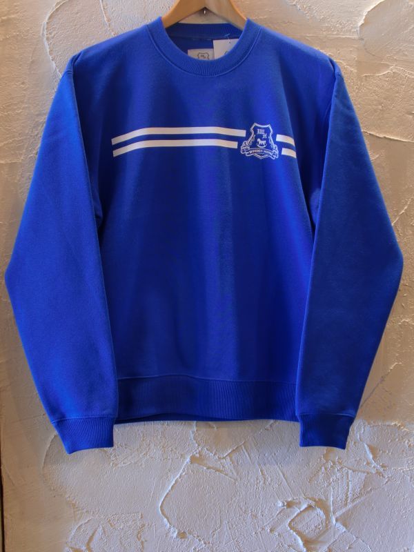 WOODEN HORSE/裏起毛 SWEAT CREW ROYAL