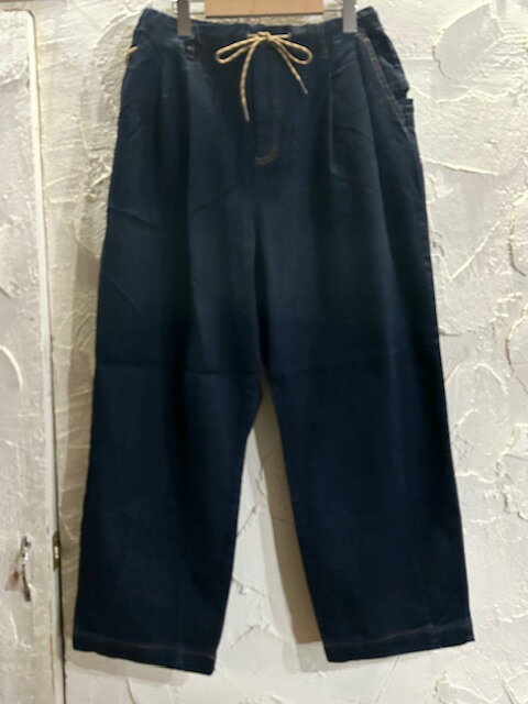 Rakuten - GYMMASTER/STRETCH DENIM TWO TUCK PANT ONE WASH