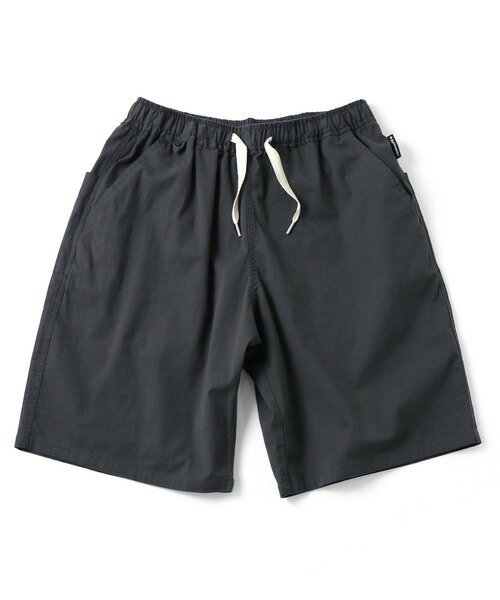 乐天商城 - GYMMASTER/STRETCH HERRINGBONE EASY SHORTS CHARCOAL