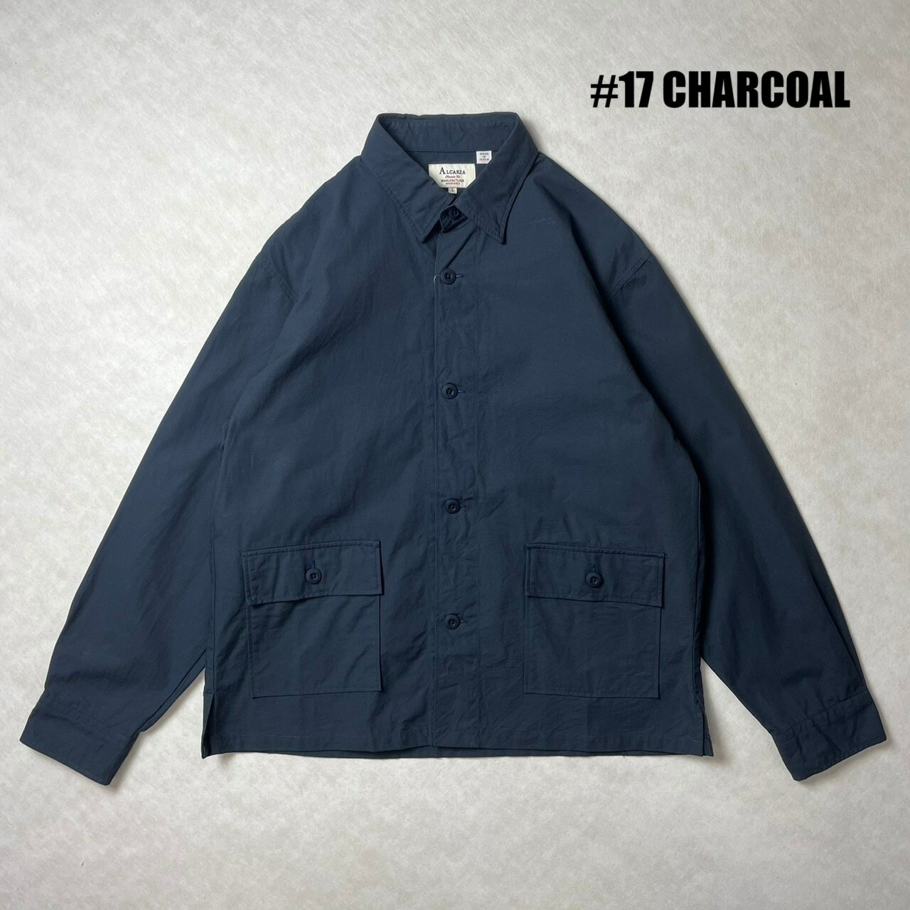 Rakuten - ALCARZA/FATIGUE COVER JKT CHARCOAL