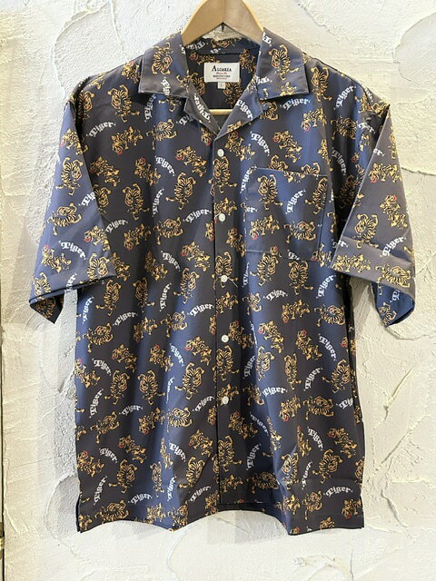 Rakuten - ALCARZA/OPEN SHIRTS TIGER CHARCOAL