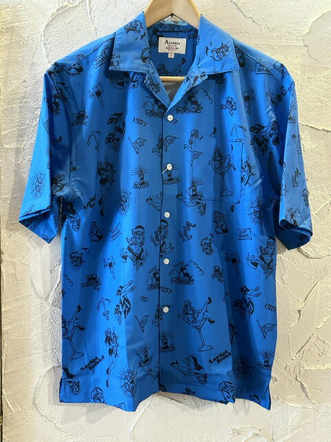 乐天商城 - ALCARZA/OPEN SHIRTS MARINE BLUE