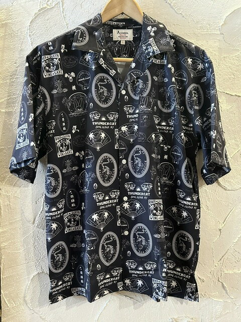 Rakuten - ALCARZA/OPEN SHIRTS STICKER CHARCOAL