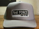 Feel FORCE/ONE&ONLY MESH CAP GRAYxWHITE(4)