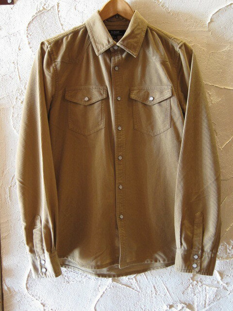 Rakuten - JIL BLAZE/CORDUROY WESTARN SH CAMEL