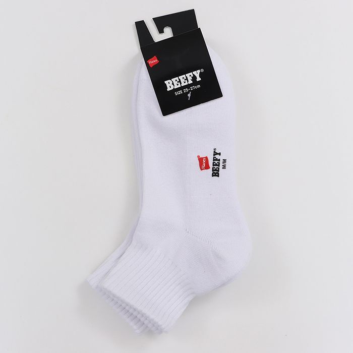 乐天商城 - HANES/BEEFY 2p SOCKS WHITE