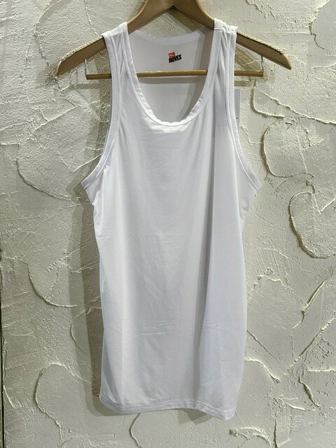 乐天商城 - HANES/NYLON STRETCH MESH TANKTOP WHITE