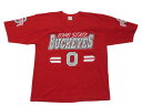 【中古】GTS/Ohio State Buckeyes フットボールTシャツ 赤×黒×白×灰 Made in U.S.A 【サイズ:Boy's 18】【古着屋m...