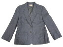 【SP7】【中古】PENDLETON/ペンドルトン 二つボタン ウールテーラードジャケット グレー Made in U.S.A【サイズ:Women's 12】【...