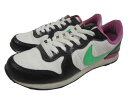 ★20%オフ クーポン 4/2 14時まで★【中古】WOMENS NIKE INTERNATIONALIST/ナイキ インターナショナリスト ランニングシューズ ホワイト×ブラック×グリーン×ピンク【Women's US 8】【スニーカー】【ランニング】【あす楽対応】【古着屋mellow楽天市場店】