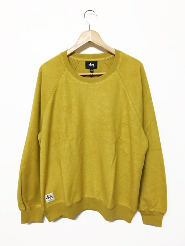 【NEW】レディース ステューシー STUSSY スウェット 長袖 裏返し 起毛 フリース Marlowe Inside Out Crew XS,S,M,L ブラック,ペールグリーン【218055】【新品】 USA企画 WOMEN 最安値に挑戦 USA直輸入【あす楽対応】【古着屋mellow楽天市場店】