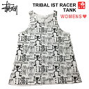 レディース STUSSY TRIBAL IST RACER TANK/ス