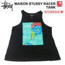 レディース STUSSY MAISON STUSSY RACER TANK/