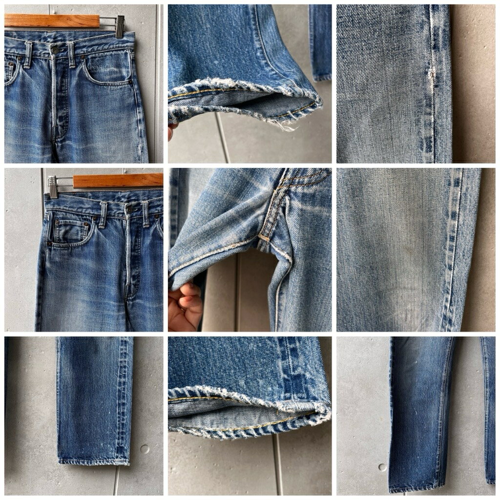 VINTAGE 60s Levi's リーバイス 501 BIG E デニム パンツ ジーンズ W30