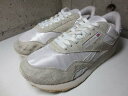 ★20%オフ クーポン 4/30 14時まで★【中古】Reebok CLASSIC NYLON/リーボック クラシックナイロン スニーカー 白 【US 7 1/2】【あす楽対応】【古着屋mellow楽天市場店】