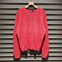 【今がお得★ポイント5倍でゲット】Polo by Ralph Lauren ポロ ラルフローレン クルーネック ケーブルニット コットン セーター プルオーバー...