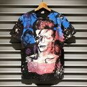 メール便対応 新品 アーティストTシャツ DAVID BOWIE バンドTシャツ サイズ有り