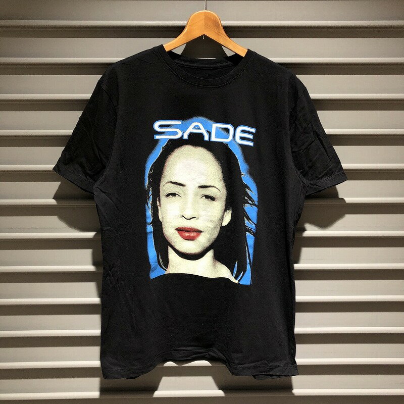 メール便対応 新品 SADE バンドTシャツ バンT 黒 XL