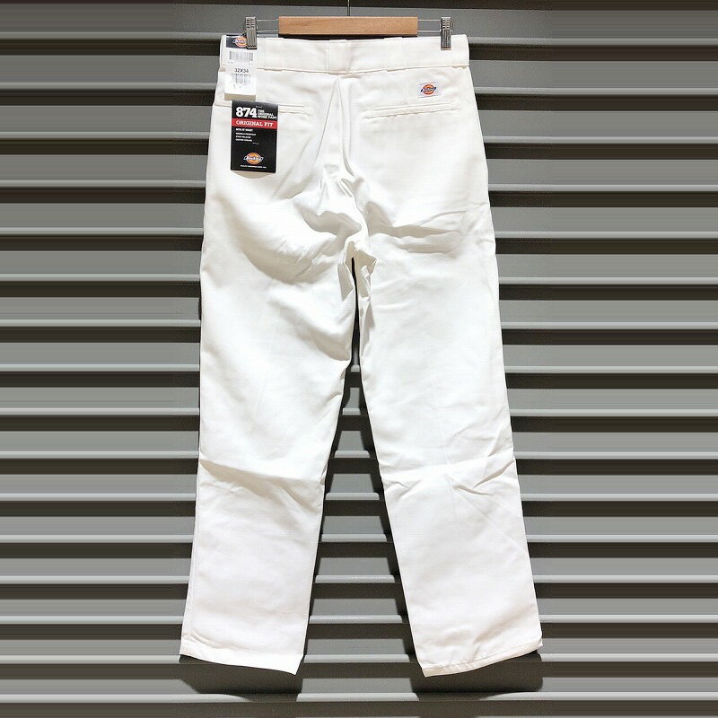 未使用品 Dickies 874 Work Pants WHITE 白