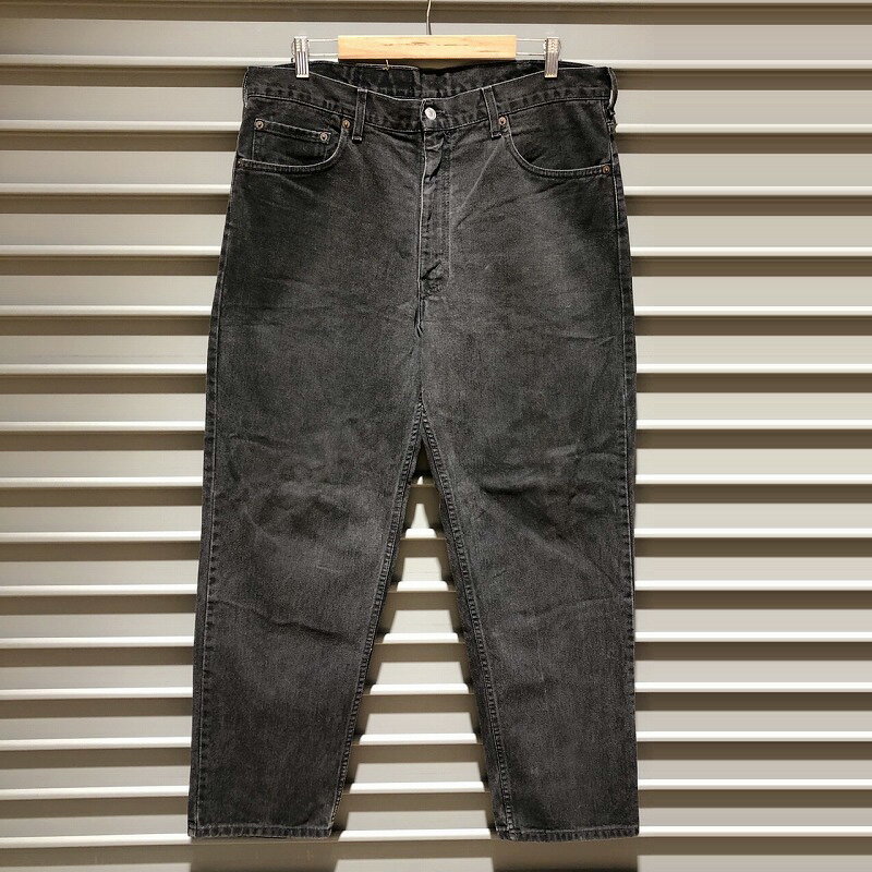 Levis 550 ブラック ジーンズ ジーパン ボトムス W38 CANADA製