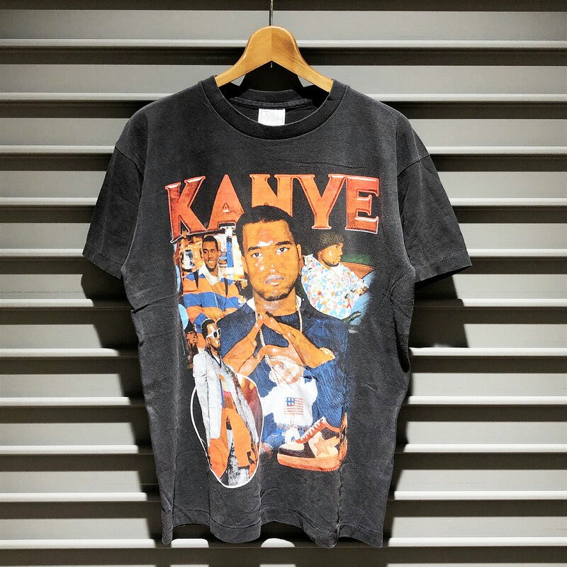 新品 カニエ・ウェスト Ye イェイ ラップTシャツ スミクロ クルーネック サイズ有り メール便