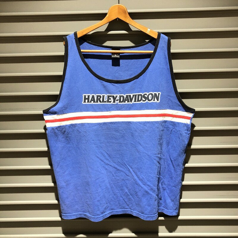 ꥫϡ졼ӥåɥHARLEY-DAVIDSONξ̥ץȥ󥯥ȥåץXXL֥롼ߥۥ磻ȡߥåɡߥ֥åMadeinU.S.A椦ѥåбš