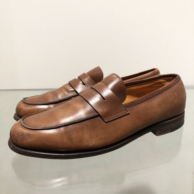 ジョン ロブ レザーシューズ loafer 革靴 27cm相当 高級