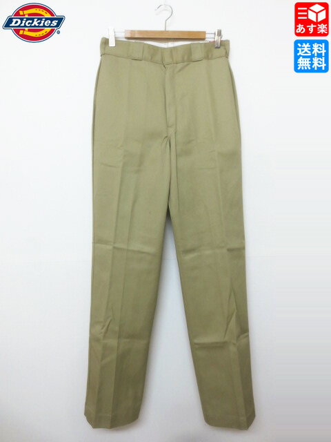 ディッキーズ/Dickies 874 ワークパンツ 無地 実寸：W31.5 L33.5 カーキ Made in U.S.A デッドストック Deadstock 【新古品】新古品 mellow【あす楽対応】【古着 mellow楽天市場店】【smtb-m】