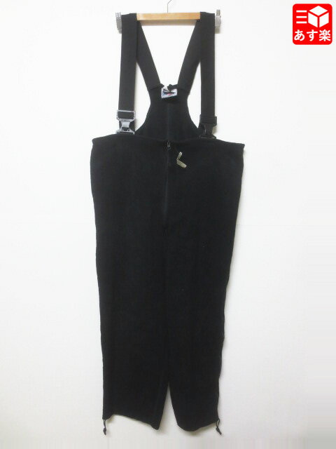 【Deadstock】米軍 ミリタリー POLARTEC ポーラテック ECWCSパンツ用ライナー フリース オーバーオール　U.S. Army Military Liner Fleece OVERALL サイズ：X-SMALL,MEDIUM,LARGE,X-LARGE ブラック　デッドストック【あす楽対応】【古着 mellow楽天市場店】