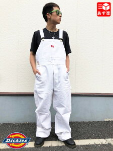 ディッキーズ/Dickies PAINTER OVERALLS コットン ペインター オーバーオール サイズ(表記)：W30, W32, W34, W36, W38, W40, W44 ホワイト Deadstock デッドストック【S8953E】【M8953E】【新古品】新古品 mellow【あす楽対応】【古着 mellow楽天市場店】